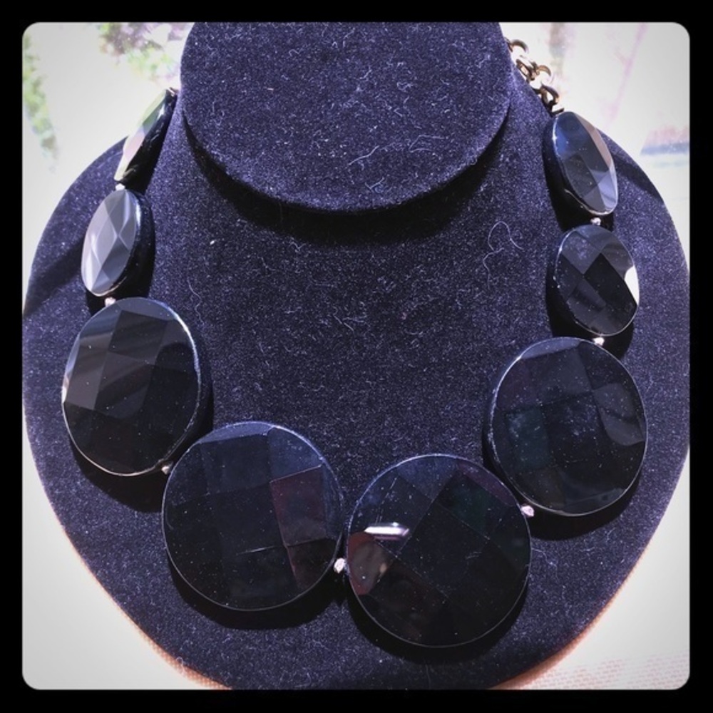 Heavy Round discs necklace